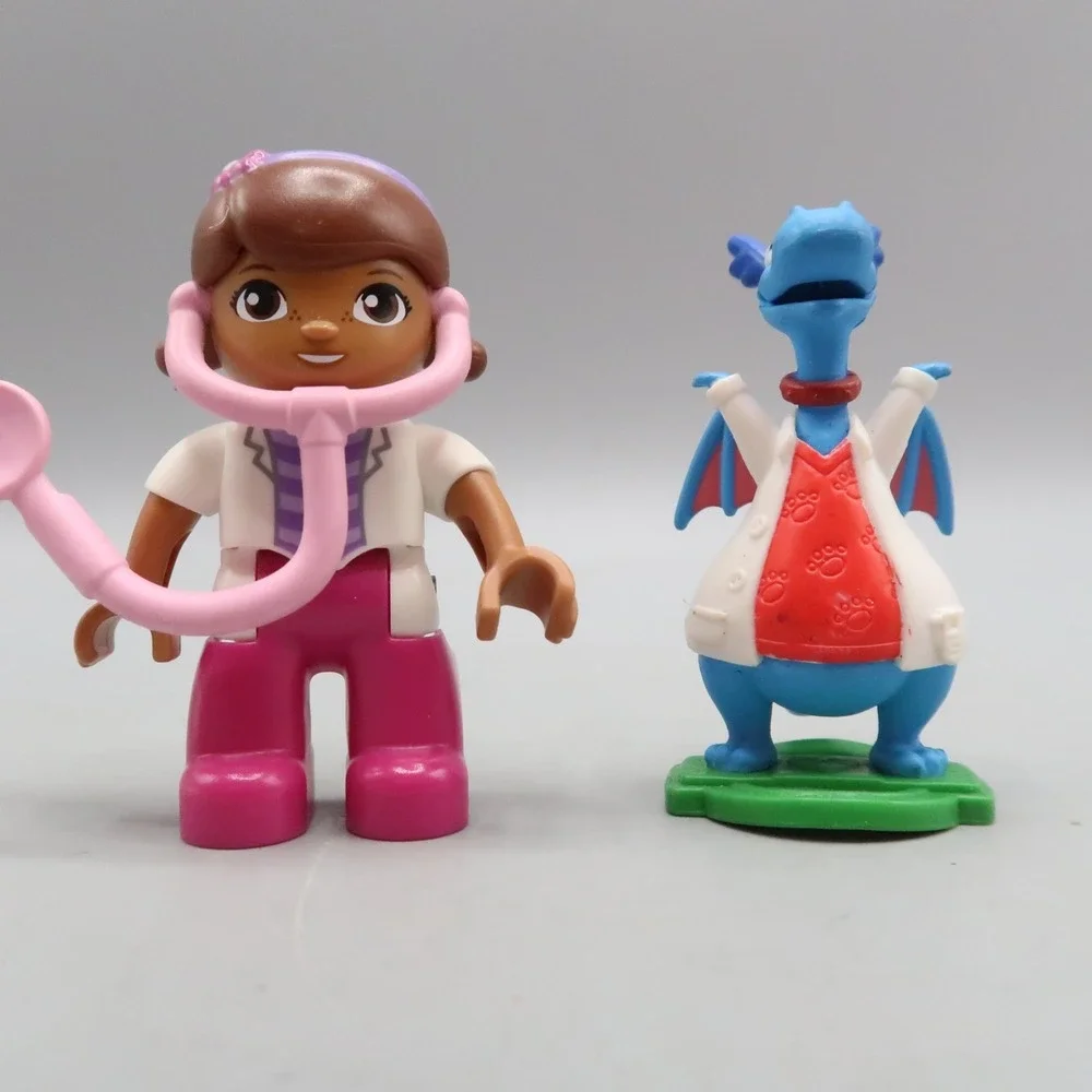 Lego Duplo Doc Mcstuffins Doctor Nurse Vet Set & Dragon Stuffy Figure Disney
